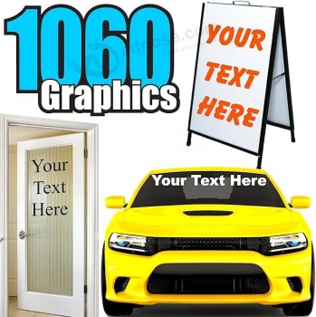 Aangepaste Vinyl Belettering - Elke Maat, Elke Kleur - Auto Decals, Raamstickers & Meer