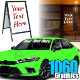 1060 Graphics - Personalized Truck Lettering - Custom Vinyl Decal Stickers