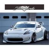 Vinyl Art Car Decal Stickers Low Standards Banner Windshield Sticker Decal Big Car Sticker ( Black, 8.34'' x 50'')