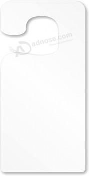SmartSign (25개 팩) 7 x 3.5 인치 빈 쓰기/인쇄 가능한 주차 허가증 후방 거울 행 태그, 15 mil 플라스틱, 흰색