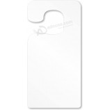 SmartSign (Pak van 25) 7 x 3,5 inch Blanco Beschrijfbare/Afdrukbare Parkeervergunning Achteruitkijkspiegel Hang Tags, 15 mil Plastic, Wit