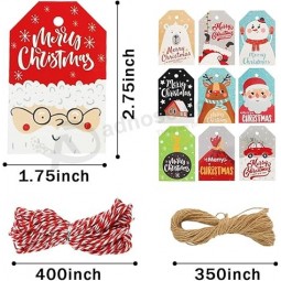 Christmas Gift Tags Christmas Gift Tags Xmas Paper Tags for DIY Christmas Holiday Gift Wrapping Stamp Label Packaging Business Card