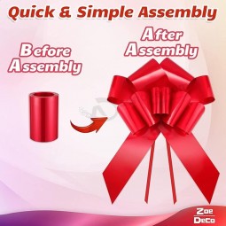 Vente en gros personnalisé de haute qualité cadeau arcs, arc géant pour voiture, arc d’anniversaire, énorme arc de voiture, arcs de voiture, grand arc rouge, arcs pour cadeaux, arc