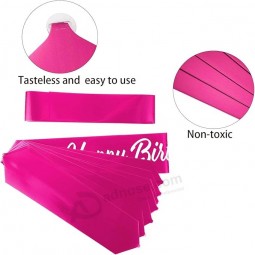 Aangepaste elke grootte Happy Birthday Car Bow Sweet 16 Big Car Pull Bow Giant Car Gift Wrapping Bow met 20 voet Car Ribbon voor Party Car Decorations