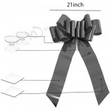 Vente en gros personnalisé de haute qualité Arc de voiture géante, 21 pouces Arc de cadeau géant pour grande décoration de cadeau, cadeaux géants, Lady Surprise Party