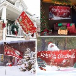 Joyeux Noël drapeau 3x5 extérieur double face - joyeux Noël et bonne année drapeaux couleur vive polyester drapeau de vacances